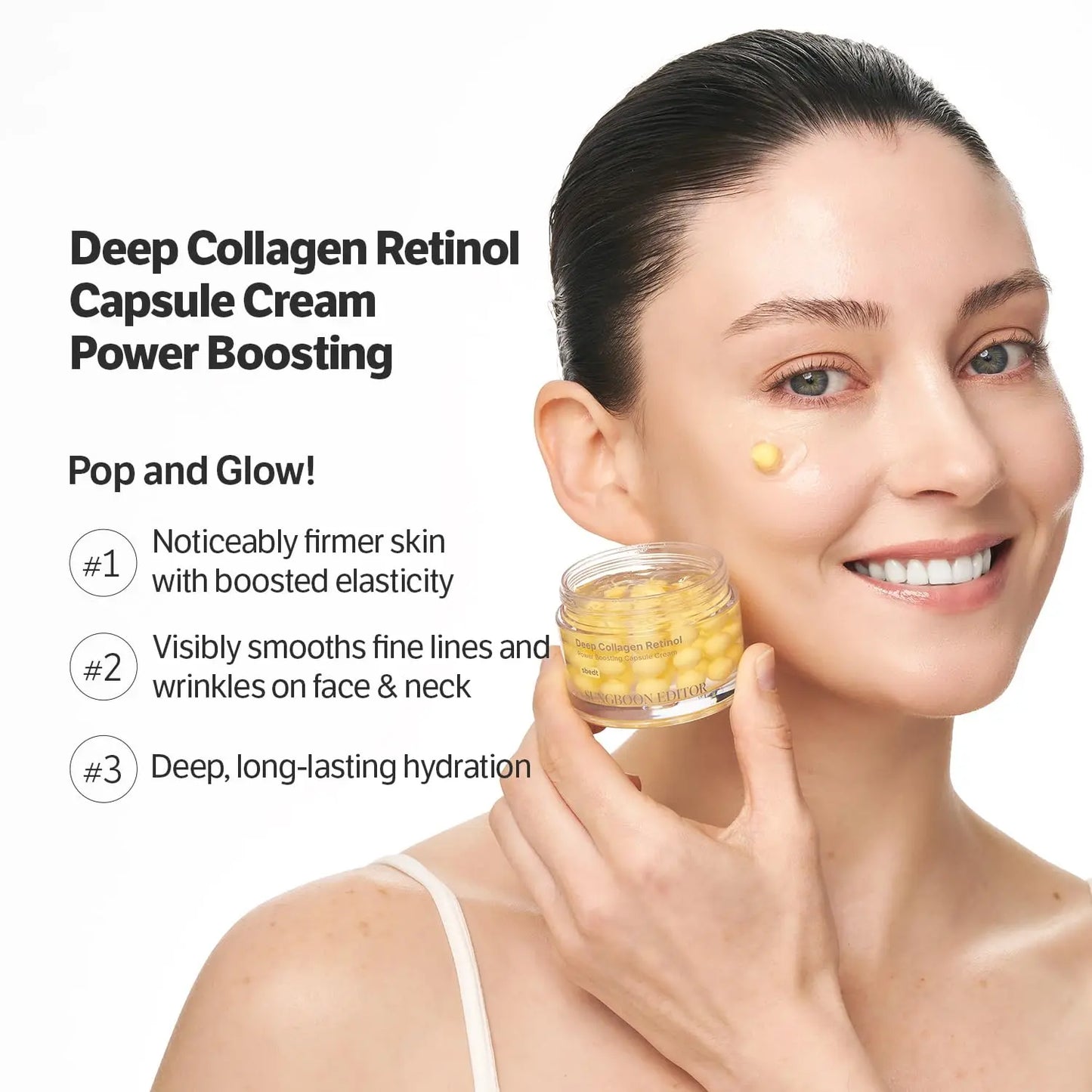 Deep Collagen Retinol Spicule Cream Glow&Rose