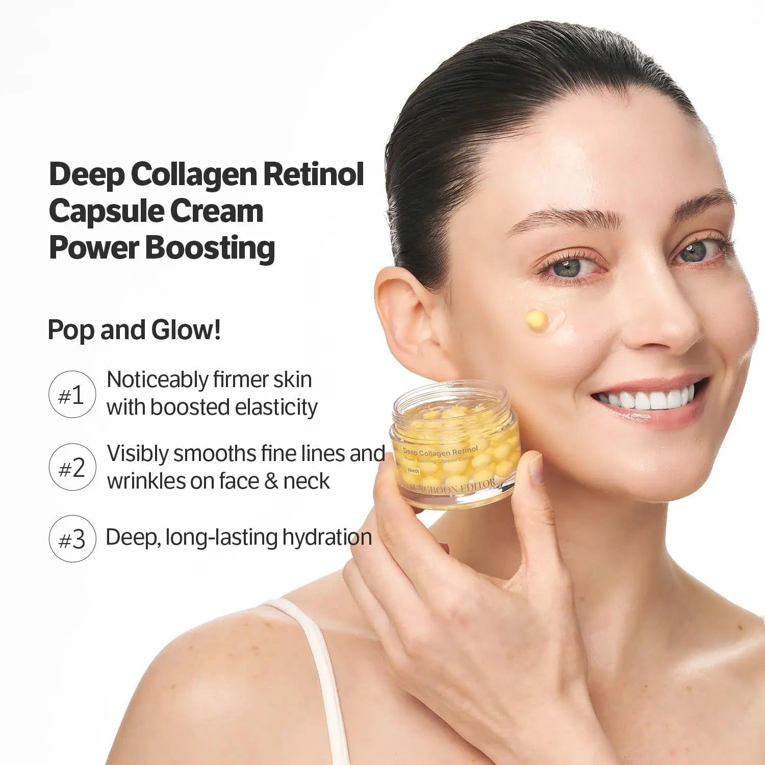 Deep Collagen Retinol Spicule Cream Glow&Rose