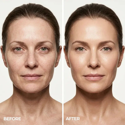 Deep Collagen Cream In Serum Glow&Rose