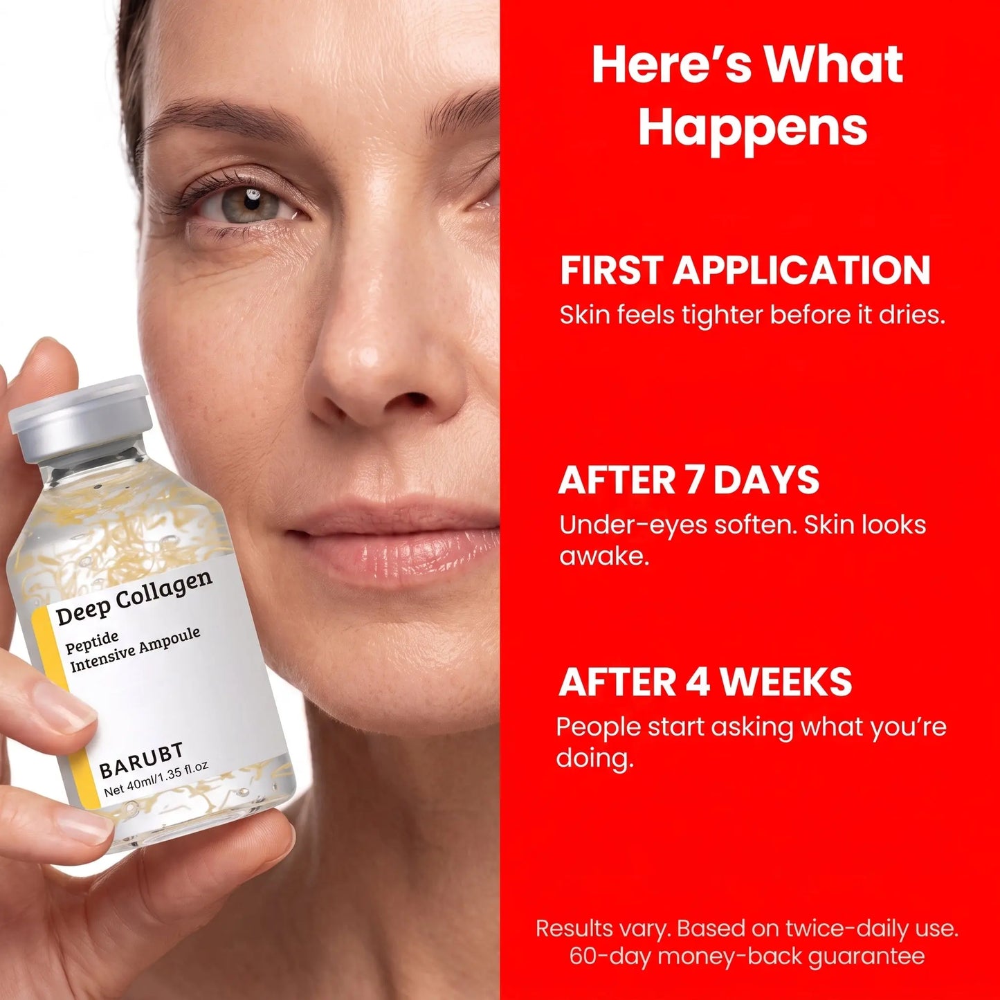 Korean Silk Collagen Ampoule Barubt