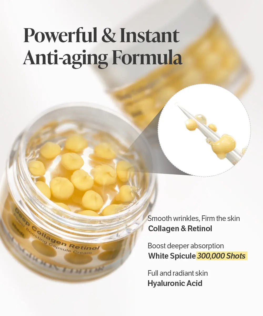 Deep Collagen Retinol Spicule Cream Glow&Rose