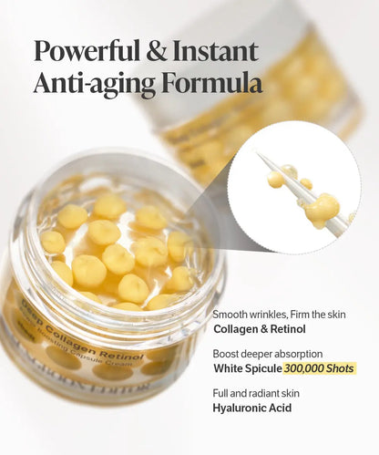 Deep Collagen Retinol Spicule Cream Glow&Rose